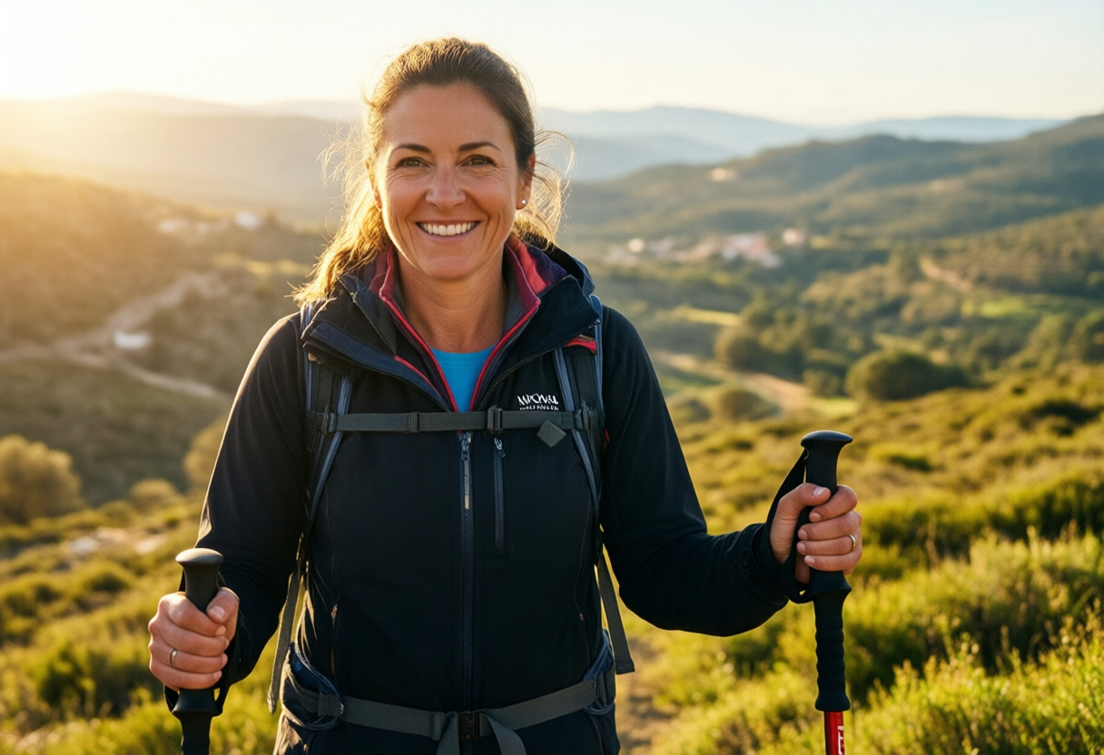 iWalker Travel Nordic walking instructor in Spain
